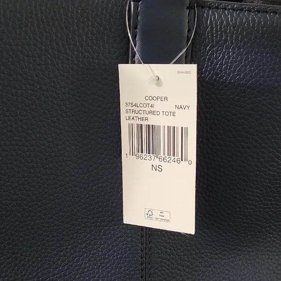 Michael Kors Dark Blue Tote - Picture 3 of 6